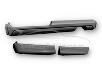 Rear Bumper Bar 3-Piece for BA Ford Falcon Ute - XR Style - Spoilers And Bodykits Australia