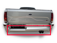 Rear Bumper Bar Centre Section ONLY for BA XR Ford Falcon Ute - XR Style 1 - Spoilers And Bodykits Australia