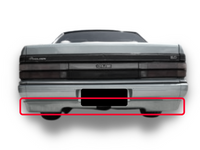 Rear Bumper Bar Lip for VL Holden Commodore Sedan - LE Style - Spoilers and Bodykits Australia