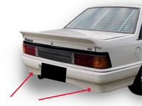 Rear Bumper Bar Lip for VL Holden Commodore Sedan - LE Style - Spoilers and Bodykits Australia