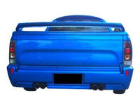 Rear Bumper Bar for AU  BA  BF Ford Falcon Ute for DUAL Exhaust - Pursuit Style - Spoilers And Bodykits Australia