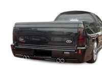 Rear Bumper Bar for AU  BA  BF Ford Falcon Ute for DUAL Exhaust - Pursuit Style - Spoilers And Bodykits Australia