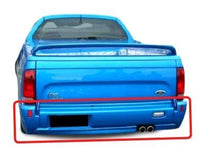 Rear Bumper Bar for AU  BA  BF Ford Falcon Ute for SINGLE Exhaust - Pursuit Style - Spoilers And Bodykits Australia