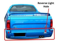 Rear Bumper Bar for AU  BA  BF Ford Falcon Ute for SINGLE Exhaust - Pursuit Style - Spoilers And Bodykits Australia