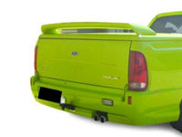 Rear Bumper Bar for AU  BA  BF Ford Falcon Ute for SINGLE Exhaust - Pursuit Style - Spoilers And Bodykits Australia