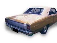 Rear Bumper Bar for Chrysler VF  VG Valiant 2-Door Coupe - Spoilers And Bodykits Australia