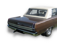 Rear Bumper Bar for Chrysler VF  VG Valiant Sedan - Spoilers And Bodykits Australia