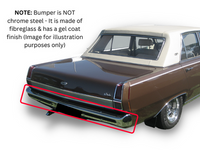 Rear Bumper Bar for Chrysler VF  VG Valiant Sedan - Spoilers And Bodykits Australia