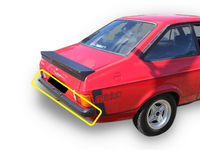 Rear Bumper Bar for Ford Escort MK2 - Spoilers And Bodykits Australia