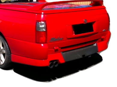 Rear Bumper Bar for VU VY VZ Holden Commodore Ute - VU Style - WITHOUT Numberplate Recess - Spoilers And Bodykits Australia