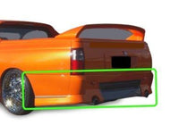 Rear Bumper Bar for VU  VY  VZ Holden Commodore Ute - VY Style - WITHOUT Numberplate Recess - Spoilers And Bodykits Australia