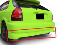 Rear Lower Bumper Lip for Honda Civic EK 3D Hatch (1996 - 2000 Models) - Spoilers And Bodykits Australia
