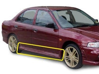 Side Skirts for Mitsubishi Lancer CE Sedan - EVO 5  6 Style - Spoilers And Bodykits Australia