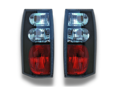 Tail Lights for VT / VX / VU / VY / VZ Holden Commodore Utes & Wagons - Black (07/1997 - 07/2006 Models) - Spoilers and Bodykits Australia
