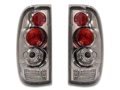Tail Lights for BA  BF Ford Falcon Ute XR6  XR8 - Chrome - Altezza Style - Spoilers And Bodykits Australia