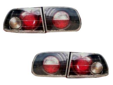 Tail Lights for Honda Civic EG 3-Door Hatch - Black - Altezza Style (1992 - 1995 Models) - Spoilers And Bodykits Australia