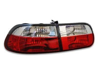 Tail Lights for Honda Civic EG 3-Door Hatch - Crystal ClearRed (1992 - 1995 Models) - Spoilers And Bodykits Australia