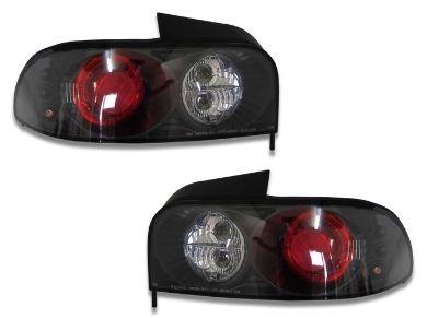 Tail Lights for Subaru Impreza WRX GC8 STI - Black - Altezza Style (1992 - 2000 Models) - Spoilers And Bodykits Australia