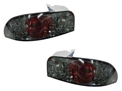 Tail Lights for Subaru Impreza WRX GC8 STI - Chrome Altezza Style - Smoked Lens (1992 - 2000 Models) - Spoilers And Bodykits Australia