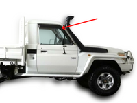 Weather Shields for 70 / 76 / 78 / 79 Series Toyota Landcruiser Ute - Set of 2-Spoilers and Bodykits Australia