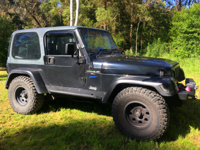 Weather Shields for Jeep Wrangler TJ 2 Door (1996 - 2006 Models) - Spoilers and Bodykits Australia