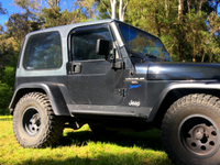 Weather Shields for Jeep Wrangler TJ 2 Door (1996 - 2006 Models) - Spoilers and Bodykits Australia