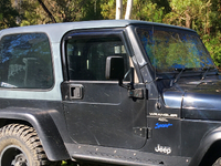 Weather Shields for Jeep Wrangler TJ 2 Door (1996 - 2006 Models) - Spoilers and Bodykits Australia