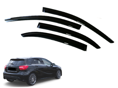 Weather Shields for Mercedes Benz A Class Hatch W177 Series (2018 - 2021 Models) - Spoilers And Bodykits Australia