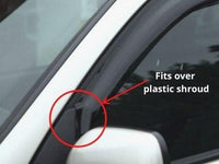 Weather Shields for Toyota RAV 4 3 Door (2001 - 2006 Models) - Spoilers and Bodykits Australia