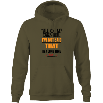 "All of My Cars Run" Hoodie - Men's Car Hoodie Jumper (Multiple Colours & Sizes Available) - Spoilers and Bodykits Australia