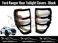 Black Out Accessories Package for PX 2 XLT Ford Ranger - 6-Piece (2015 - 2018) - Spoilers and Bodykits Australia