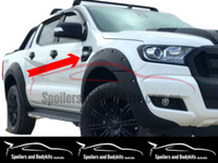 Black Out Accessories Package for PX 2 XLT Ford Ranger - 8-Piece (2015 - 2018) - Spoilers and Bodykits Australia