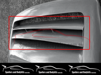 Bonnet Scoop Louvre for VL Holden Commodore - Walkinshaw Style - Spoilers and Bodykits Australia