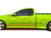 Cabin Side Skirts ONLY for BA / BF Ford Falcon Ute - XR Style - Spoilers and Bodykits Australia