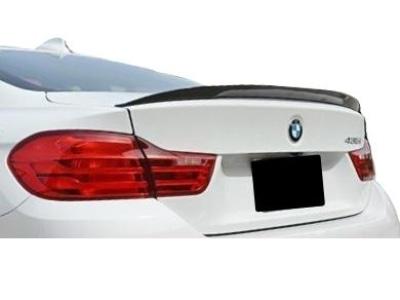 Carbon Fibre Rear Boot Lip Spoiler for BMW F32 4 Series 420D / 420I / 428I / 435 P Type - Spoilers and Bodykits Australia