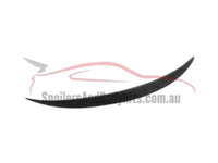 Carbon Fibre Rear Boot Lip Spoiler for BMW X6 F16 & F86 X6M (2015 - 2018 Models) - Spoilers and Bodykits Australia