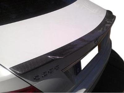 Carbon Fibre Rear Boot Lip Spoiler for Mercedes Benz W204 4D C74 Style - Spoilers and Bodykits Australia