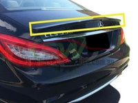 Carbon Fibre Rear Boot Lip Spoiler for Mercedes Benz W218 AMG - Spoilers and Bodykits Australia