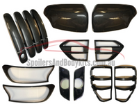 Cover Kit for PX 2 Ford Ranger - Carbon Fibre Style 6 Pieces (2015 - 2018) - Spoilers and Bodykits Australia