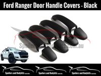 Door Handle Covers for PX 1 / PX 2 Ford Ranger - Black (2012 - 2018) - Spoilers and Bodykits Australia