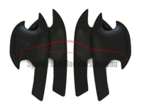 Door Handle Inserts for Ford Everest - Black (2015 - 2018 Models) - Spoilers and Bodykits Australia