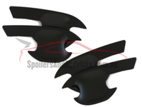 Door Handle Inserts for PX 1 / PX 2 Ford Ranger - Black (2012 - 2018) - Spoilers and Bodykits Australia