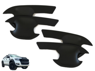 Door Handle Inserts for PX 1 / PX 2 Ford Ranger - Black (2012 - 2018) - Spoilers and Bodykits Australia