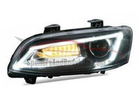 DRL LED Head Lights for VE Holden Commodore with Sequential Indicators (Series 1 & 2) - Spoilers and Bodykits Australia