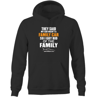 "Family Car" Hoodie - Men's Car Hoodie Jumper (Multiple Colours & Sizes Available) - Spoilers and Bodykits Australia