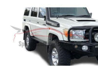 Flares for 76 Series Toyota Landcruiser - White - Set of 4 (2007 - 2019 Models) - Spoilers and Bodykits Australia