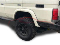 Flares for 76 Series Toyota Landcruiser - White - Set of 4 (2007 - 2019 Models) - Spoilers and Bodykits Australia