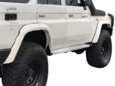 Flares for 76 Series Toyota Landcruiser - White - Set of 4 (2007 - 2019 Models) - Spoilers and Bodykits Australia