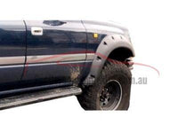 Flares for 80 Series Toyota Landcruiser with Decorative Bolts - Matt Black - Set of 4 - Chunky Style (1990 - 1998 Models) - Spoilers and Bodykits Australia