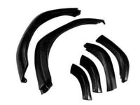 Flares for 80 Series Toyota Landcruiser with Smooth Surface (No Bolts) - Matt Black - Set of 4 - Chunky Style (1990 - 1998 Models) - Spoilers and Bodykits Australia